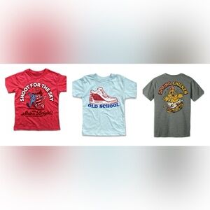 Lot Bundle Unisex Rivet‎ Apparel Co Kids T-Shirts NWOT Size Large L 11-12 Unique